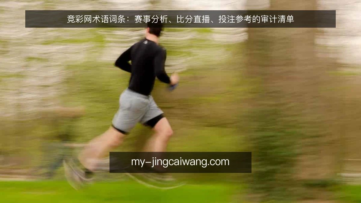 竞彩网术语词条:赛事分析、比分直播、投注参考的审计清单